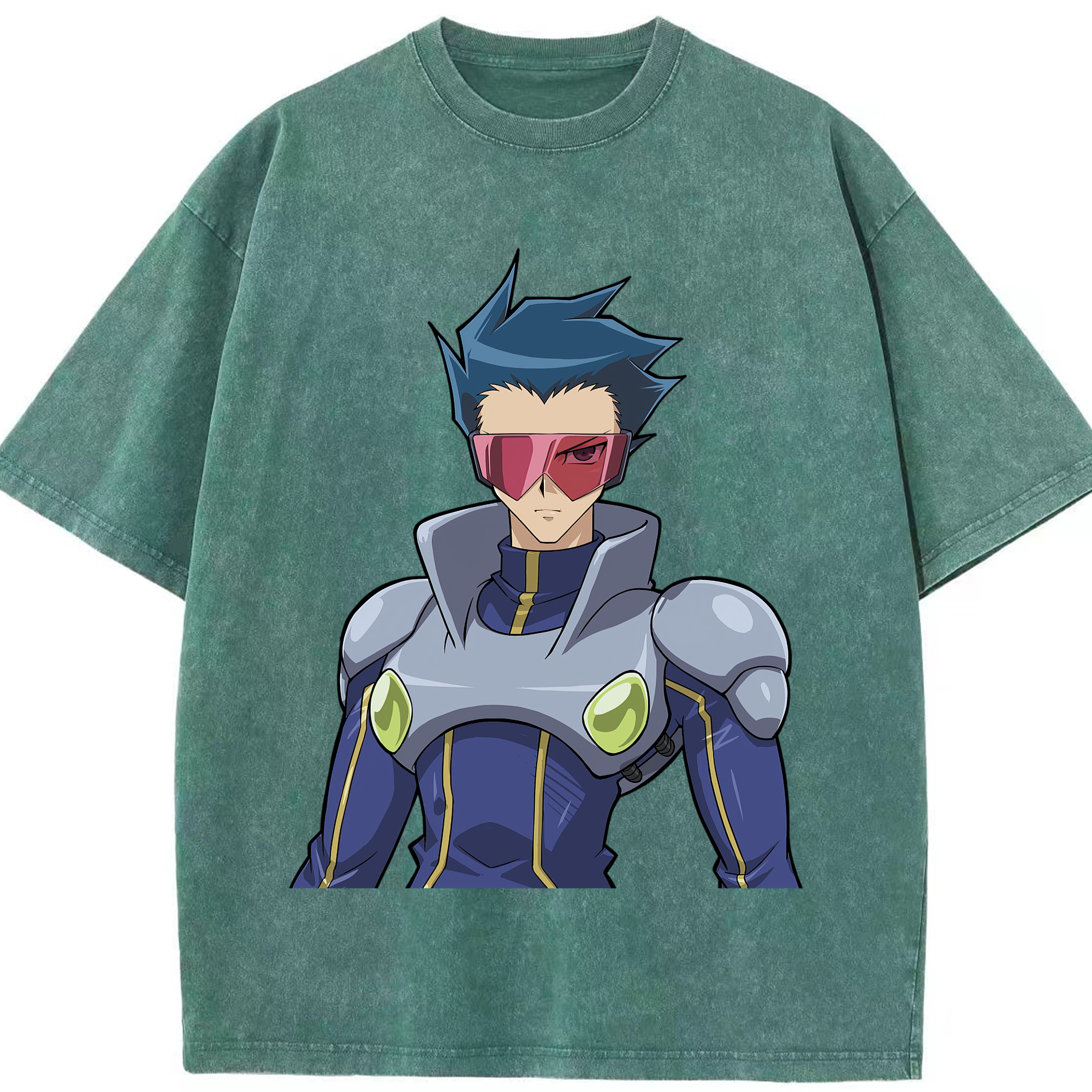 （画像用） 遊☆戯☆王 Yu-Gi-Oh! 綿100% ヴィンテージ風 半袖Tシャツ（フロントプリント）